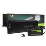 Green Cell Baterie pro elektrokola 36V 12Ah 432Wh Zadní nosič Ebike 5 pinů pro Mifa, Zündapp, Ecobike, Lovele EBIKE51STD