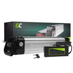 Green Cell Baterie pro elektrokolo 36V 10.4Ah 374Wh Silverfish Ebike 2 pin pro Zündapp, Telefunken, Ancheer s EBIKE02STD