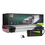 Green Cell Baterie pro elektrokolo 36V 13Ah 468Wh Zadní nosič Ebike XT60 pro Lovelec, Nilox, Greenwolke, Over EBIKE68STD
