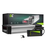 Green Cell Baterie pro elektrokolo se 36V 20Ah 720Wh zadní nosič Ebike Anderson s nabíječkou EBIKE74STD