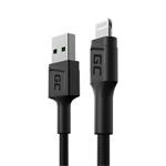 Green Cell Cable GC PowerStream USB-A - Lightning 30cm quick charge Apple 2.4A KABGC24