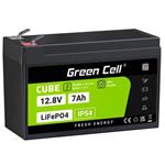 Green Cell CUBE LiFePO4 akumulátor 7Ah 12,8V 89,6Wh lithium-železo-fosfát pro UPS nepřerušitelné napájecí zd LFPGC12V7AH