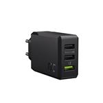 Green Cell GC ChargeSource 3 3xUSB 30W with fast charging technology Ultra Charge and Smart Charge CHARGC03
