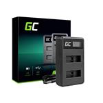 Green Cell Nabíječka baterií AHBBP-501 pro GoPro AHDBT-501, Hero 5 Hero 6 Hero 7 HD Černá Bílá Stříbrná Edition ( ADCB20