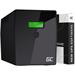 Green Cell Nepřerušitelný zdroj napájení UPS 1500VA 900W s LCD displejem | VERZE EU | 4x zásuvky Schuko UPS04