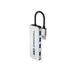Green Cell USB-A 4v1 HUB (4×USB 3.0) – rychlý přenos 5 Gb/s, hliníkové pouzdro HUB-GC-A4A