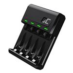 Green Cell VitalCharger pro baterie AA AAA R6 R03 Ni-MH s Micro USB a USB-C portem GRADGC01