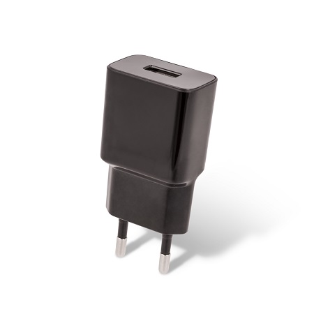 GSM043798 SETTY USB wall charger 2,4A black T00034364