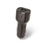 GSM043811 SETTY USB autonabíjačka USB/Type-C 2,4A, čierna T00034354