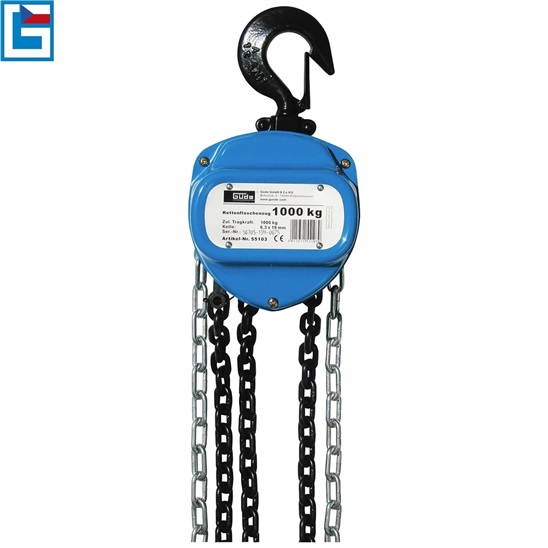 GÜDE Řetězový kladkostroj 1000kg 4015671551030