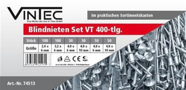 Güde Sada nýtů VT, 400-dílná 4033461745131