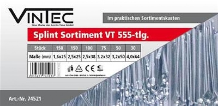 Güde Sada závlaček VT, 555-dílná 4033461745216