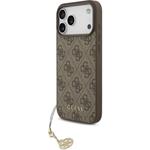 Guess 4G Charm MagSafe kryt iPhone 17 Pro hnedý 57983127145