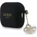 Guess 4G Charm Silikonové Púzdro pre AirPods 3 Pro čierne 57983128160