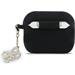 Guess 4G Charm Silikonové Púzdro pre AirPods 3 Pro čierne 57983128160