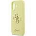 Guess Liquid Silicone 4G Metal Logo kryt iPhone 17 žltý 57983126965