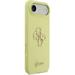 Guess Liquid Silicone 4G Metal Logo kryt iPhone Air žltý 57983126966