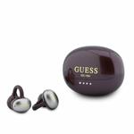 Guess Metallic Finish Classic Logo OWS Bezdrôtové Slúchadlá tmavo červená 57983131913