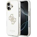 Guess PC/TPU Mirror 4G Glitter Logo MagSafe kryt iPhone 17 zlatý 57983126961