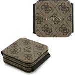Guess PU 4G MagSafe Bezdrôtová Nabíjačka 3v1 hnedá 57983128967