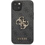 Guess PU 4G Metal Logo kryt iPhone 13 šedý 57983105765