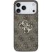 Guess PU 4G Metal Logo kryt iPhone 17 Pro hnedý 57983128749