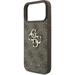 Guess PU 4G Metal Logo kryt iPhone 17 Pro hnedý 57983128749