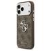 Guess PU 4G Metal Logo kryt iPhone 17 Pro Max hnedý 57983129791