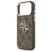 Guess PU 4G Metal Logo kryt iPhone 17 Pro Max hnedý 57983129791