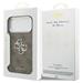 Guess PU 4G Metal Logo kryt iPhone 17 Pro Max hnedý 57983129791