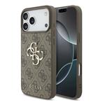 Guess PU 4G Metal Logo kryt iPhone 18 Pro Max hnedá 57983131373