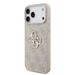 Guess PU 4G Metal Logo kryt iPhone 18 Pro ružová 57983131374
