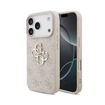 Guess PU 4G Metal Logo kryt iPhone 18 Pro ružová 57983131374