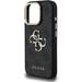 Guess PU 4G Metal Logo Stand Camera Frame kryt iPhone 16 Pro čierny 57983125157