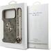 Guess PU 4G Metal Logo Strap kryt iPhone 17 Pro Max hnedý 57983126977