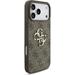 Guess PU 4G Metal Logo Strap kryt iPhone 17 Pro Max hnedý 57983126977