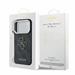 Guess PU 4G Resin Metal Logo kryt iPhone 18 Pro čierny 57983131132