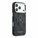 Guess PU 4G Resin Metal Logo kryt iPhone 18 Pro Max čierny 57983131133