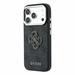 Guess PU 4G Resin Metal Logo kryt iPhone 18 Pro Max čierny 57983131133