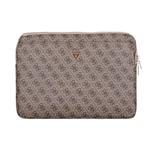 Guess PU 4G Triangle Logo Obal pro Notebook 14" Brown 3666339310257