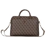 Guess PU 4G Triangle Logo Taška na Notebook 13/14/15" Brown 3666339310370