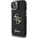 Guess PU Grained 4G Logo Stand Camera Frame kryt iPhone 15 čierny 57983125119