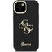 Guess PU Grained 4G Logo Stand Camera Frame kryt iPhone 15 čierny 57983125119