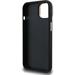 Guess PU Grained 4G Logo Stand Camera Frame kryt iPhone 15 čierny 57983125119