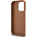 Guess PU Grained 4G Logo Stand Camera Frame kryt iPhone 15 Pro hnedý 57983125138