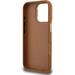 Guess PU Grained 4G Logo Stand Camera Frame kryt iPhone 16 Pro hnedý 57983125141