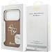 Guess PU Grained 4G Logo Stand Camera Frame kryt iPhone 17 Pro hnedý 57983126955