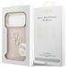 Guess PU Grained 4G Logo Stand Camera Frame kryt iPhone 17 Pro Max ružový 57983126954