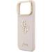 Guess PU Grained 4G Logo Stand Camera Frame kryt iPhone 17 Pro ružový 57983126953