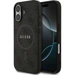Guess PU Leather 4G Colored Ring MagSafe kryt iPhone 17 čierny 57983128226